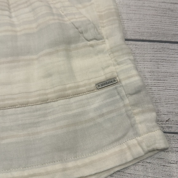 Women’s Prana Kai shorts size M Bone Stripe - Picture 8 of 11